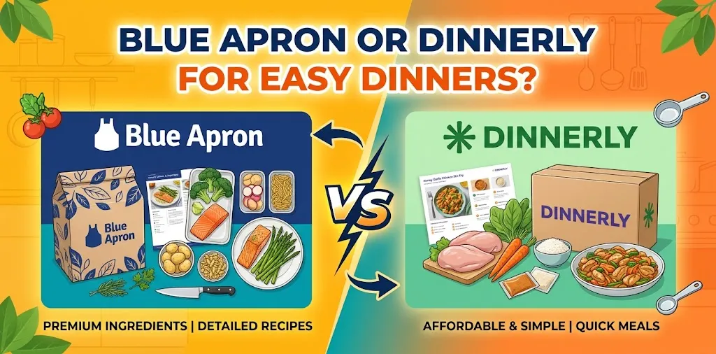 Blue Apron or Dinnerly for easy dinners