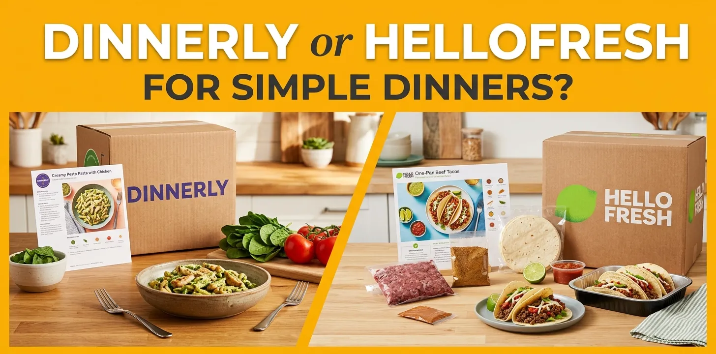 Dinnerly or HelloFresh for simple dinners