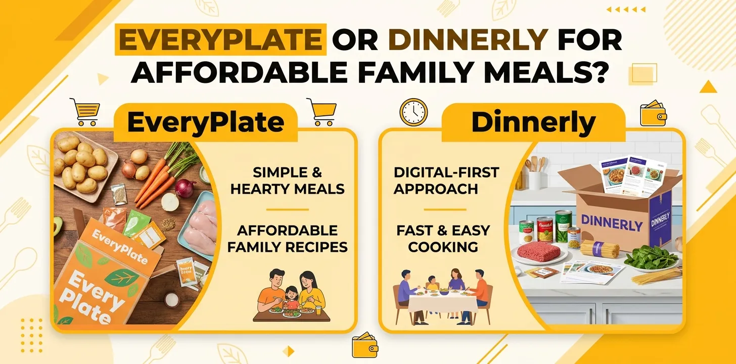 EveryPlate or Dinnerly for affordable family meals