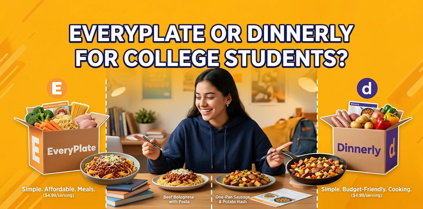 EveryPlate or Dinnerly for college students