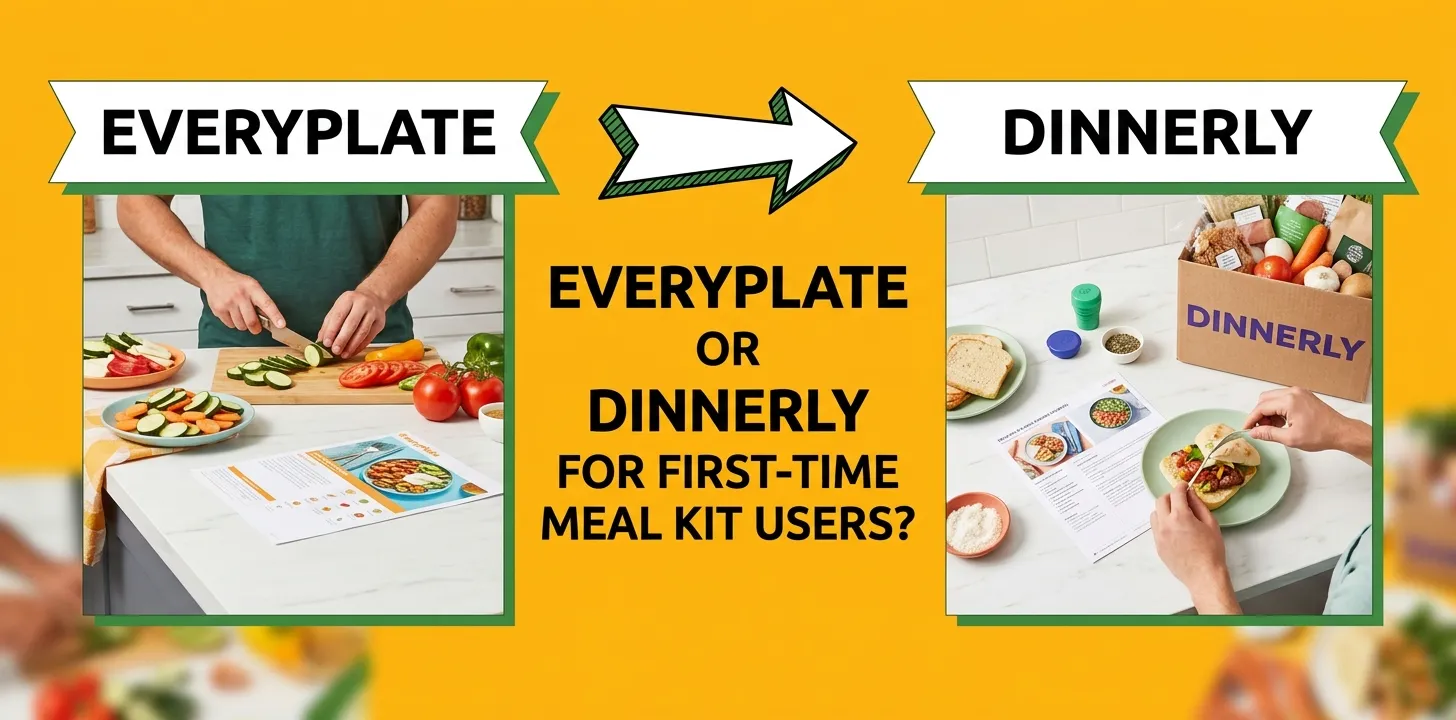 EveryPlate or Dinnerly for first-time meal kit users