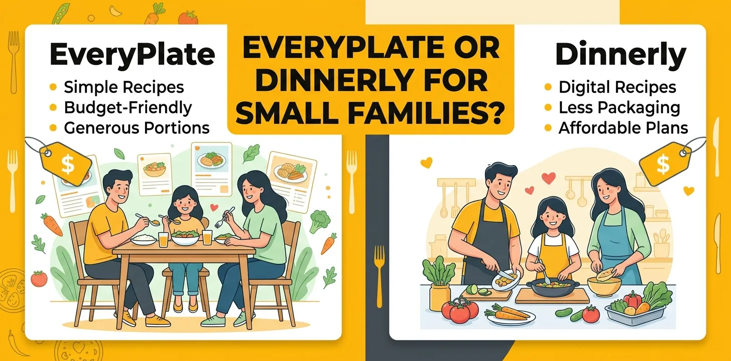 EveryPlate or Dinnerly for small families