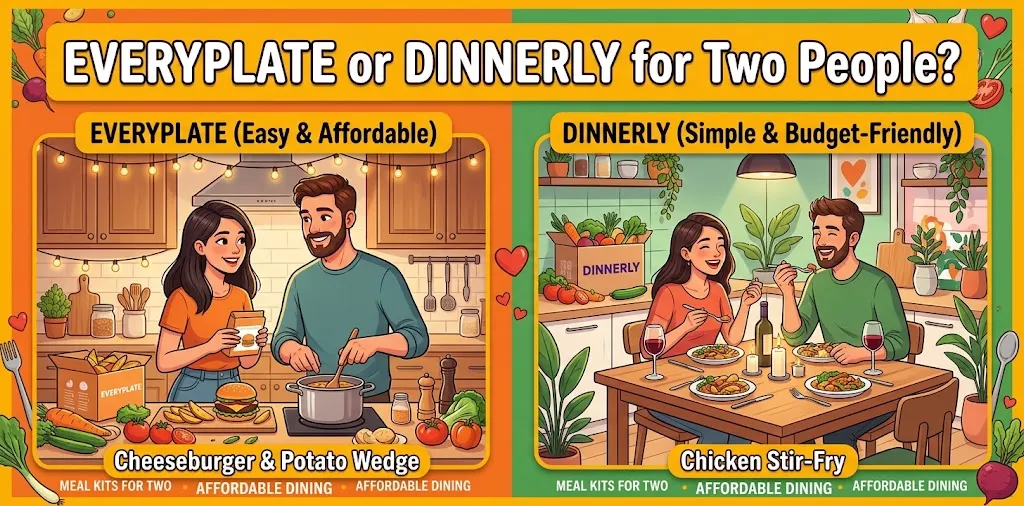 EveryPlate or Dinnerly for two people
