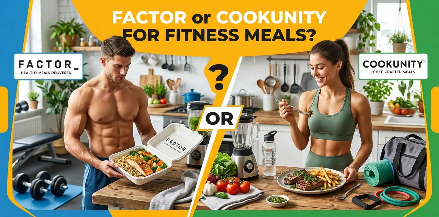 Factor or CookUnity for fitness meals