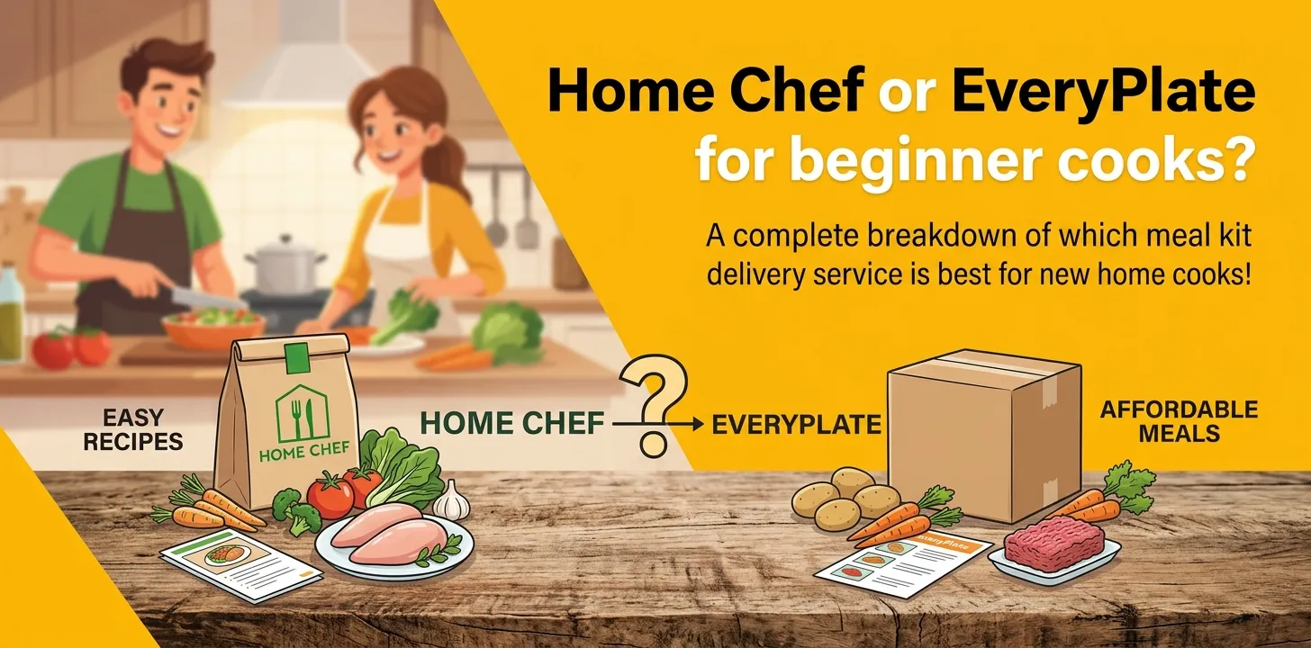 Home Chef or EveryPlate for beginner cooks
