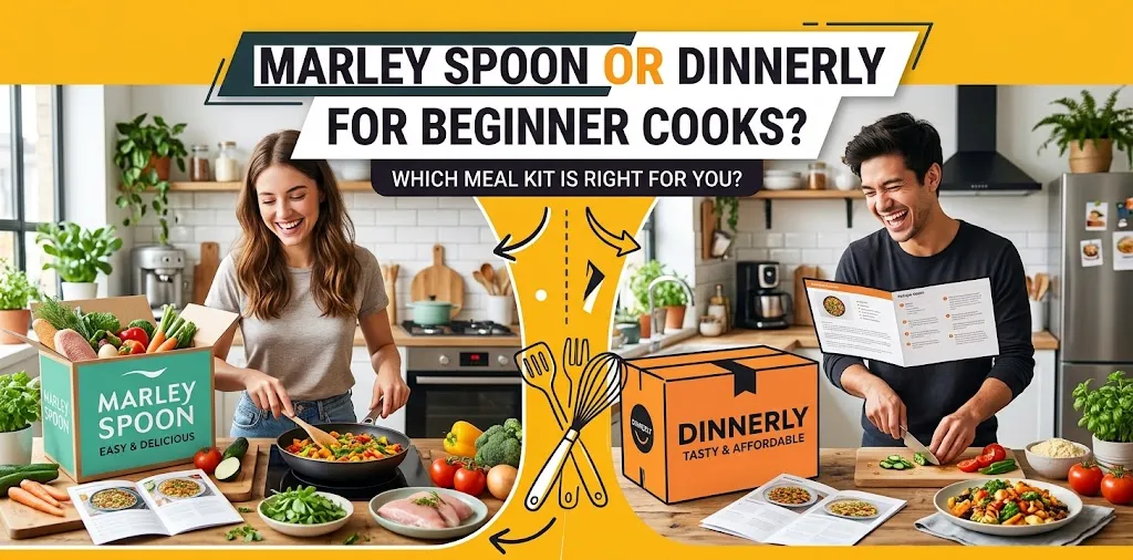 Marley Spoon or Dinnerly for beginner cooks