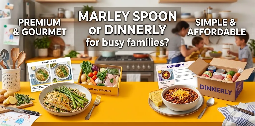 Marley Spoon or Dinnerly for busy families